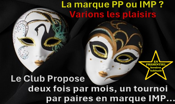 Tournois par paires en marque IMP