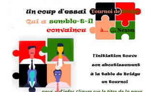 Tournoi de Bridge à NEXON
