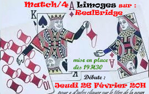 E-Trophée Match/4 sur RealBridge de Limoges