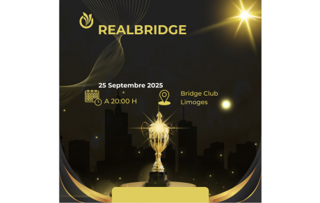 Podium des 64 équipes présentes au Festival Match / 4 sur  Realbridge du Jeudi 25 Septembre  2025