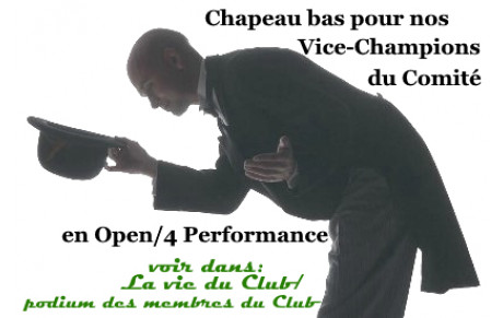 Première Compétition, premier podium