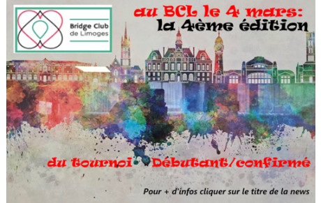 Tournoi Débutant/Confirmé